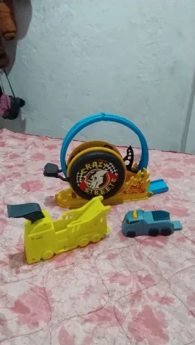 Pista Crazy Streets com Carrinhos
