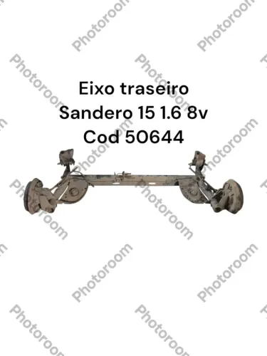 Eixo Traseiro Sandero 1.6 8v - Cod 50644