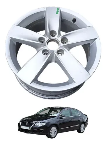 Roda Liga Leve Aro 16 Vw Passat Jetta Golf Bora 2010 2012 Original 2