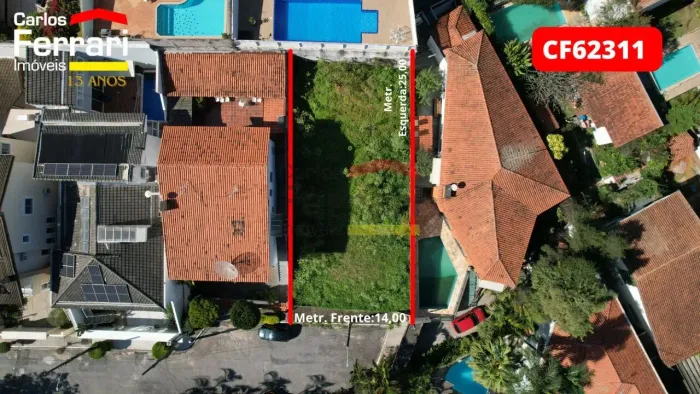 TERRENO À VENDA NO BARRO BRANCO COM 360 M², EM RUA SEM SAIDA COM CANCELA E SEGURANÇA 24HRS