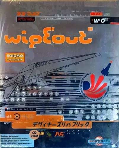 cd de jogos wipeout esta é uma super corrida edição portuguesa lacrado 122cx