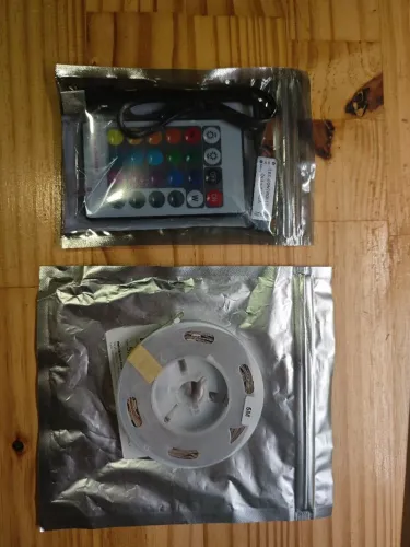 Fita led RGB 5metros + controladora