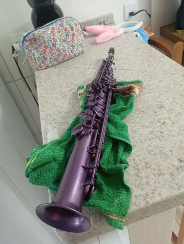 Sax soprano impecável