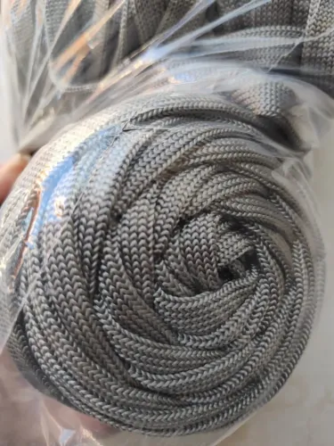 Kit Corda Náutica Achatada 15mm 180 Metros Uv 3kg cor Cinza