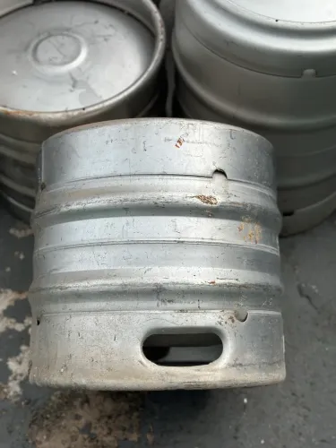 Barril de chope inox para churrasqueiras
