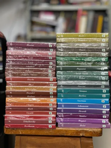 Grandes compositores da música clássica bravo Coleção cds 40 volumes 