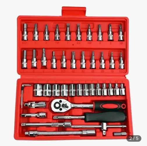 Kit Chave Catraca 46 Peças com Maleta ( lacrado )