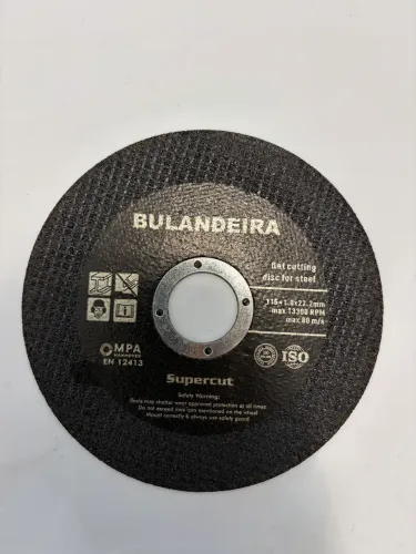disco de corte abrasivo
