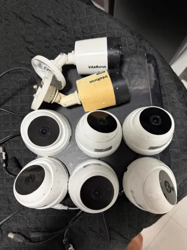 Kit 8 Câmeras Intelbras
