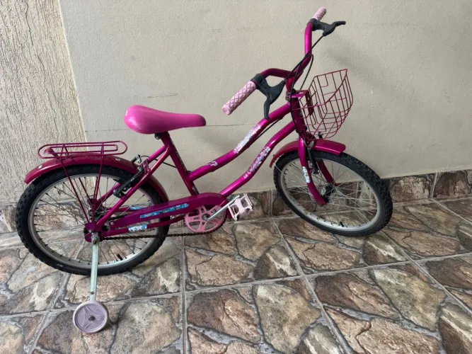 Bicicleta infantil rosa