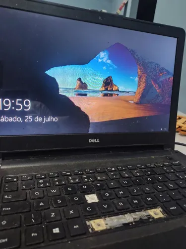 Notebook Dell Inspiron 5458 - Intel Core i3 - 4 GB RAM - Para retirada de peças