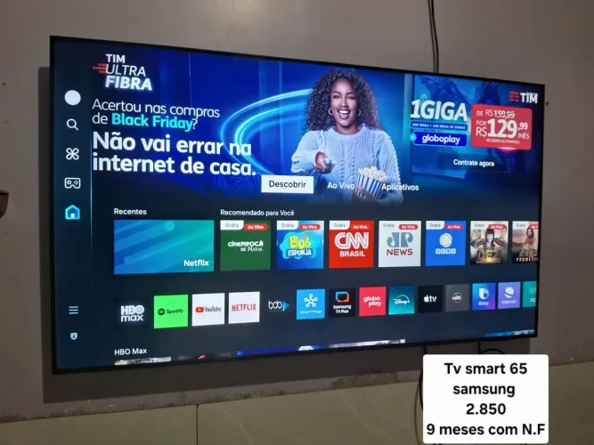Tv smart de 65 polegadas 