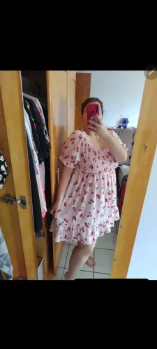 Vestido cereja