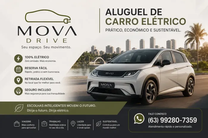 BYD DOLPHIN MINI PARA LOCAÇÃO