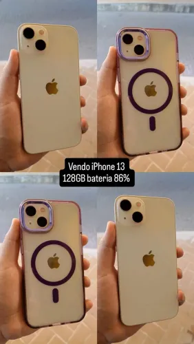 Vendo iPhone 13 128Gb bateria 86%