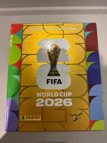 Álbum dourado da copa do mundo de 2026 Oficial