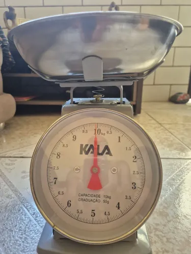 Balança Doméstica Cozinha P/ Preparar Receitas 10kg De Mesa