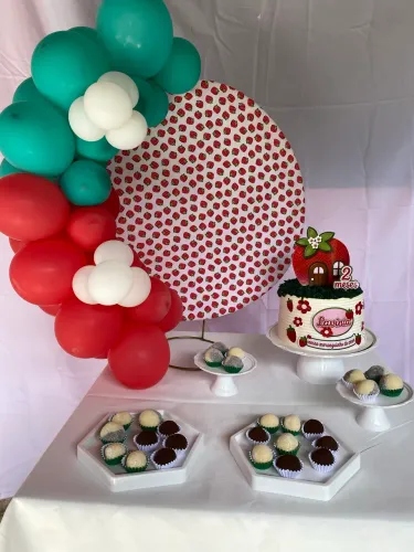Mini festa na mesa