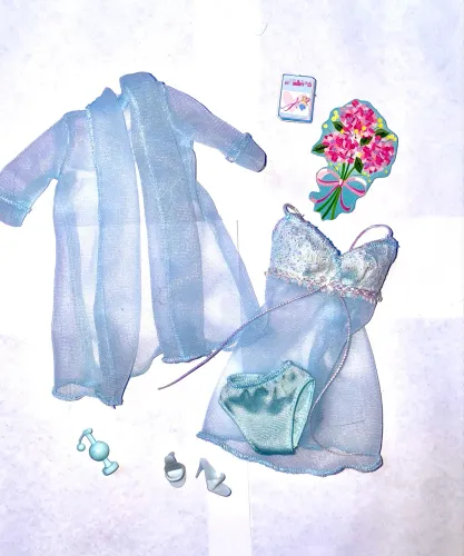 Barbie Fashion Avenue Lingerie pack de roupinha completo
