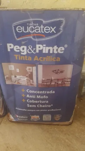 Lata de tinta azul Royal 18 litros 