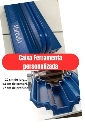 Caixa para ferramenta personalizada