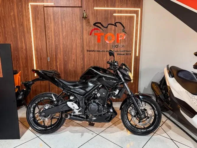 Yamaha MT-03 ABS 2020 | Manual + Chave Reserva | Slider + Ponteira Esportiva.