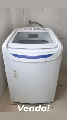 Máquina de lavar eletrolux