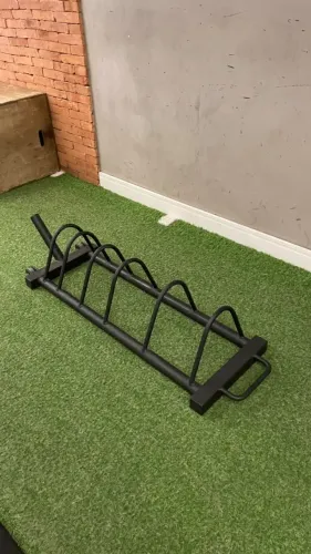 Suporte Carrinho Para Anilha Olímpica