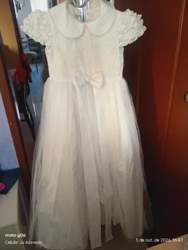 Vestido daminha ABC ateliê Thiago Almeida