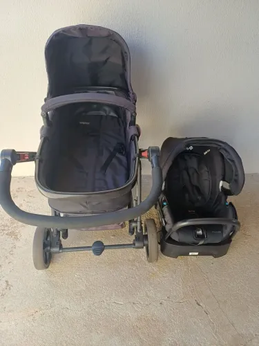 Carrinho de Bebê com Bebê Conforto Safety 1st