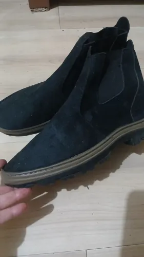 Bota masculina camurça 41