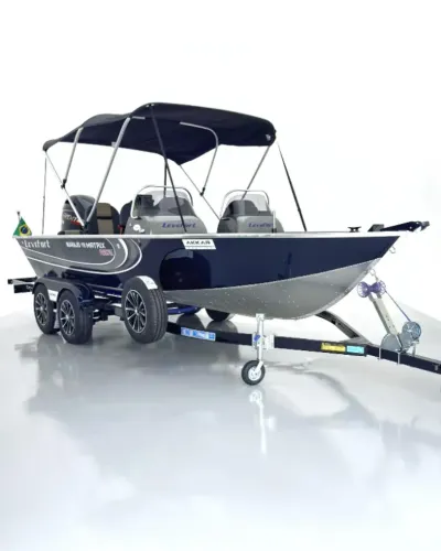 Barco lancha Levefort Marajó Matrix 19 Freestyle Special Series -Motor Yamaha 150 SHO VMAX
