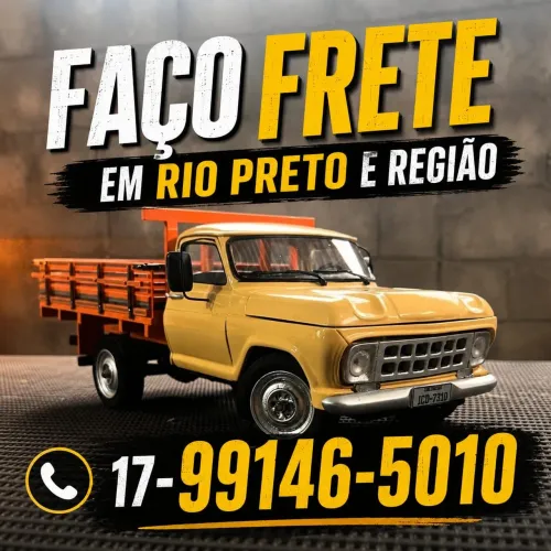 Frete,é mudanças