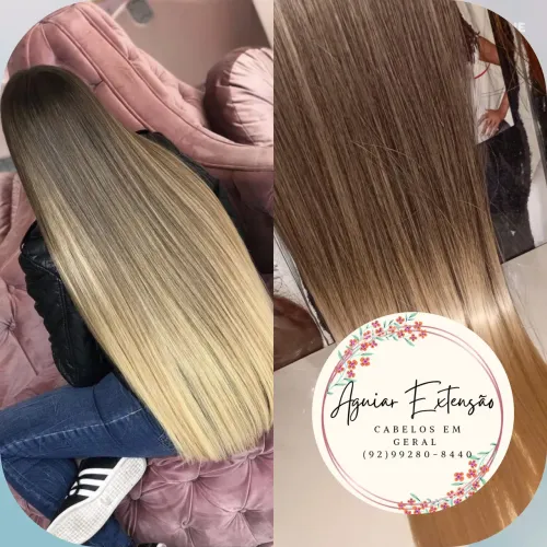 Apliques mega Hair e perucas