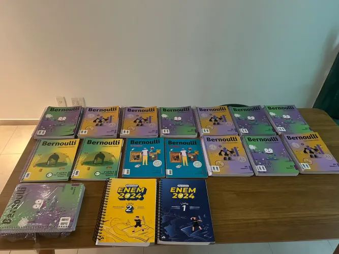 Livros BERNOULLI pré vestibular/enem
