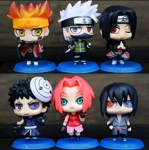 Boneco estatueta Anime Naruto em PVC 1 peça