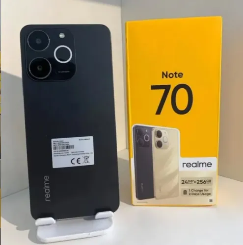 Aparelho Realme Note 70 8Ram 256Gb Novo Lacrado Disponivel.