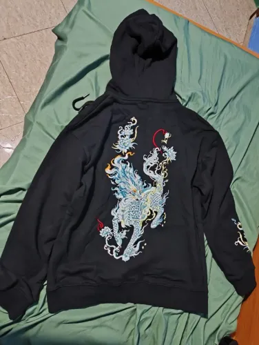 Blusa Dragão do Mar bordada