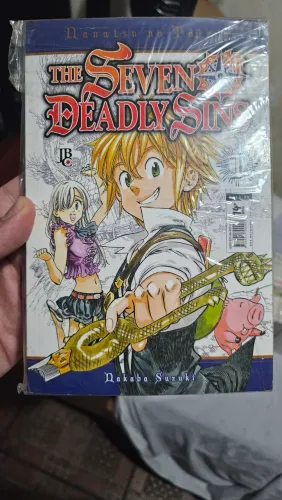 Mangá the seven deadly sinto 1 ao 25 do 27 ao 32 e do 35 ao 41 