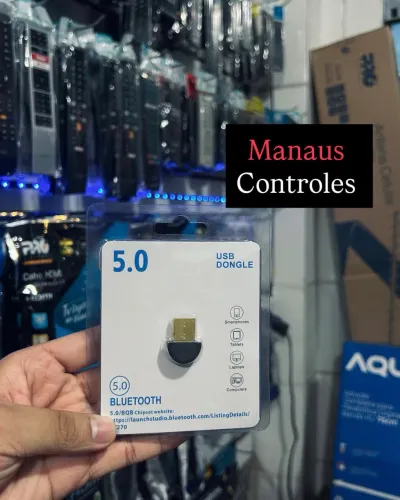 Adaptador Bluetooth USB Dongle para PC - 5.0