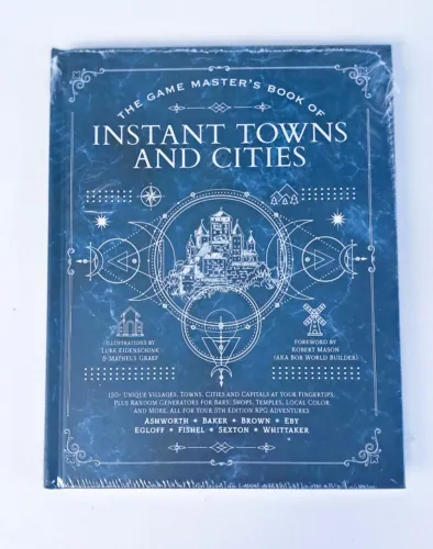 DUNGEONS & DRAGONS - LIVRO THE GAME MASTER'S BOOK OF INSTANT TOWNS & CITIES
