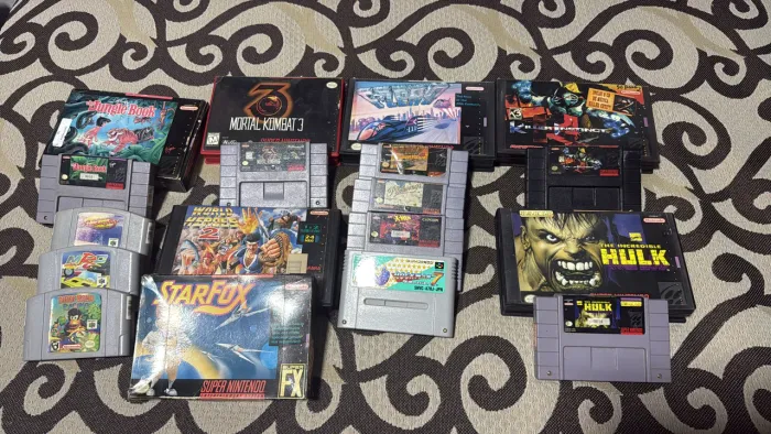 Super Nintendo/ Nintendo 64 Jogos