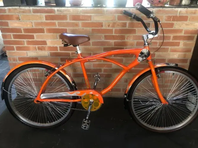 bicicleta aro 26 quadro caiçara CUSTOMIZADA PINTURA ESPECIAL DESENHOS COM AEROGRAFO
