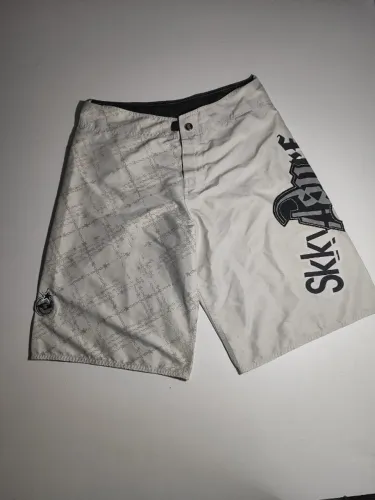 bermuda boardshort no fear skky surfers arame farpado y2k - 42
