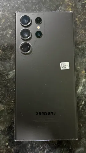 Samsung s23 ultra funcionando tela com trincado