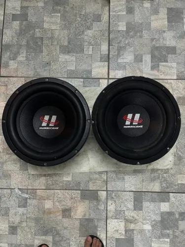 Auto falante 2000 rms HURRICANE Subwoofer 