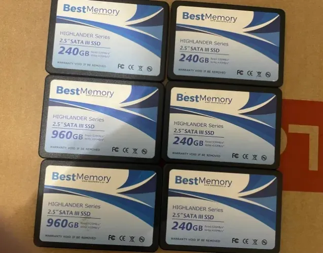 lote ssds com defeito