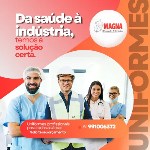 Fardamento profissional para a sua empresa.