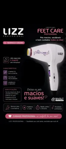 Lixadeira para os pés
