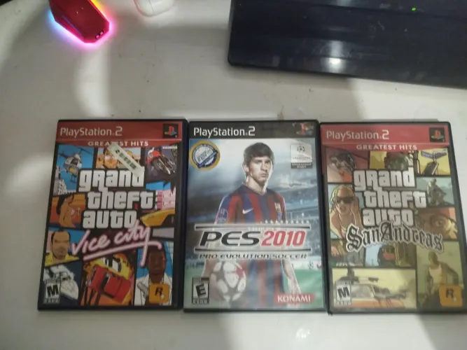 Capas originais de ps2 (Somente a capa)